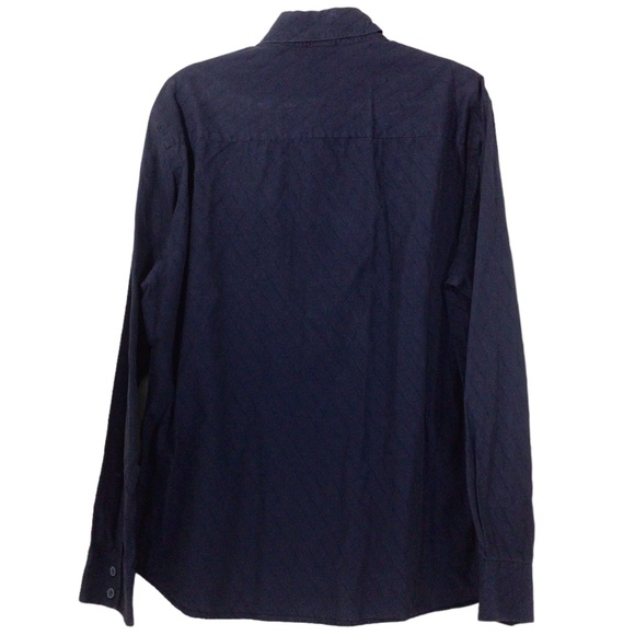 Vtg Versace Jeans Couture Ittierre Spa Striped Button Down Shirt Size XL 16.5 - Picture 4 of 8